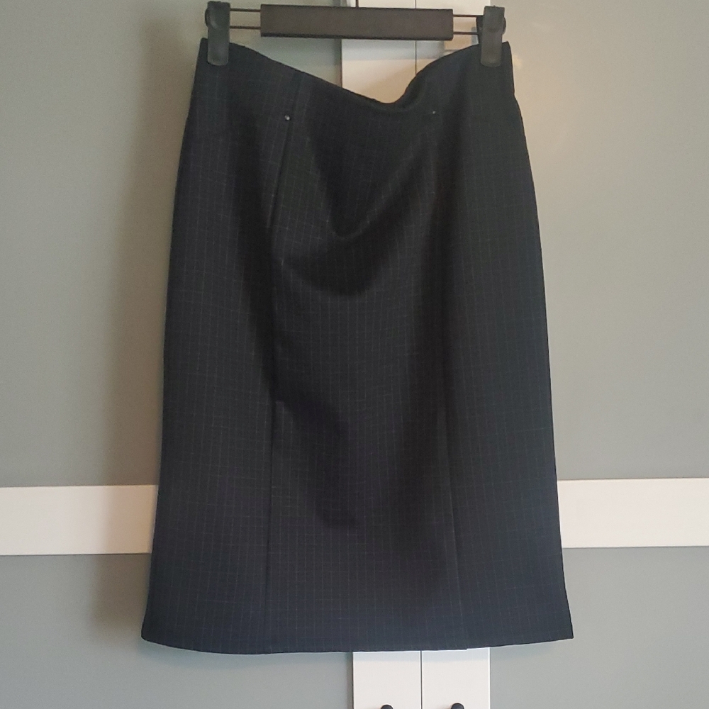 Madison Black Asymmetrical Skirt